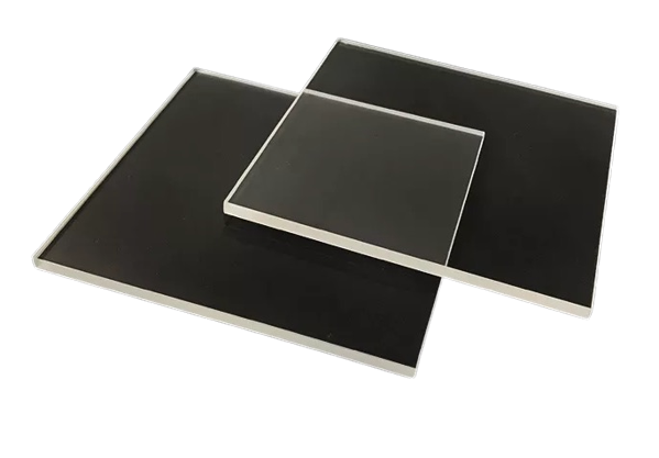 Fused Silica High Transmittance UV Quartz Glass Plate 3mm 5mm 