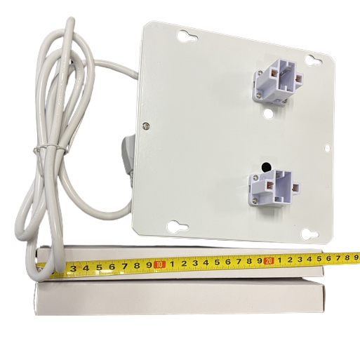 26W UV Light Sanitizer Air Purifier Whole House Dual UV UVC Light in Duct for HVAC Duct Germicidal Filter 253.7nm Wavelength