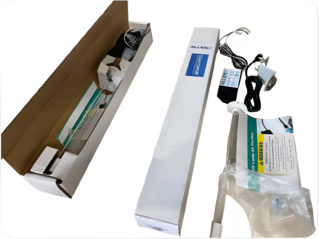 UV24V Residential Whole-House Ultraviolet Light UVC Chemical Free Coil Cleaner, 16” Bulb, 254nm, 17W 24V 436mm bulb